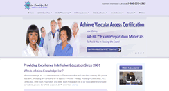 Desktop Screenshot of infusionknowledge.com